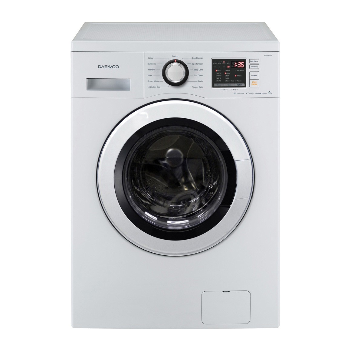 9KG 1400RPM LED display Washing machine