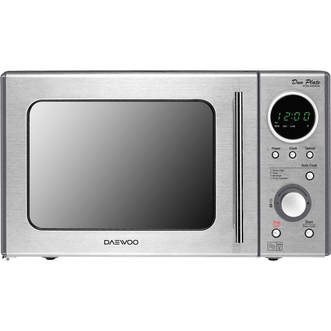 20L Stainless steel(exterior) Duoplate Touch control Microwave 