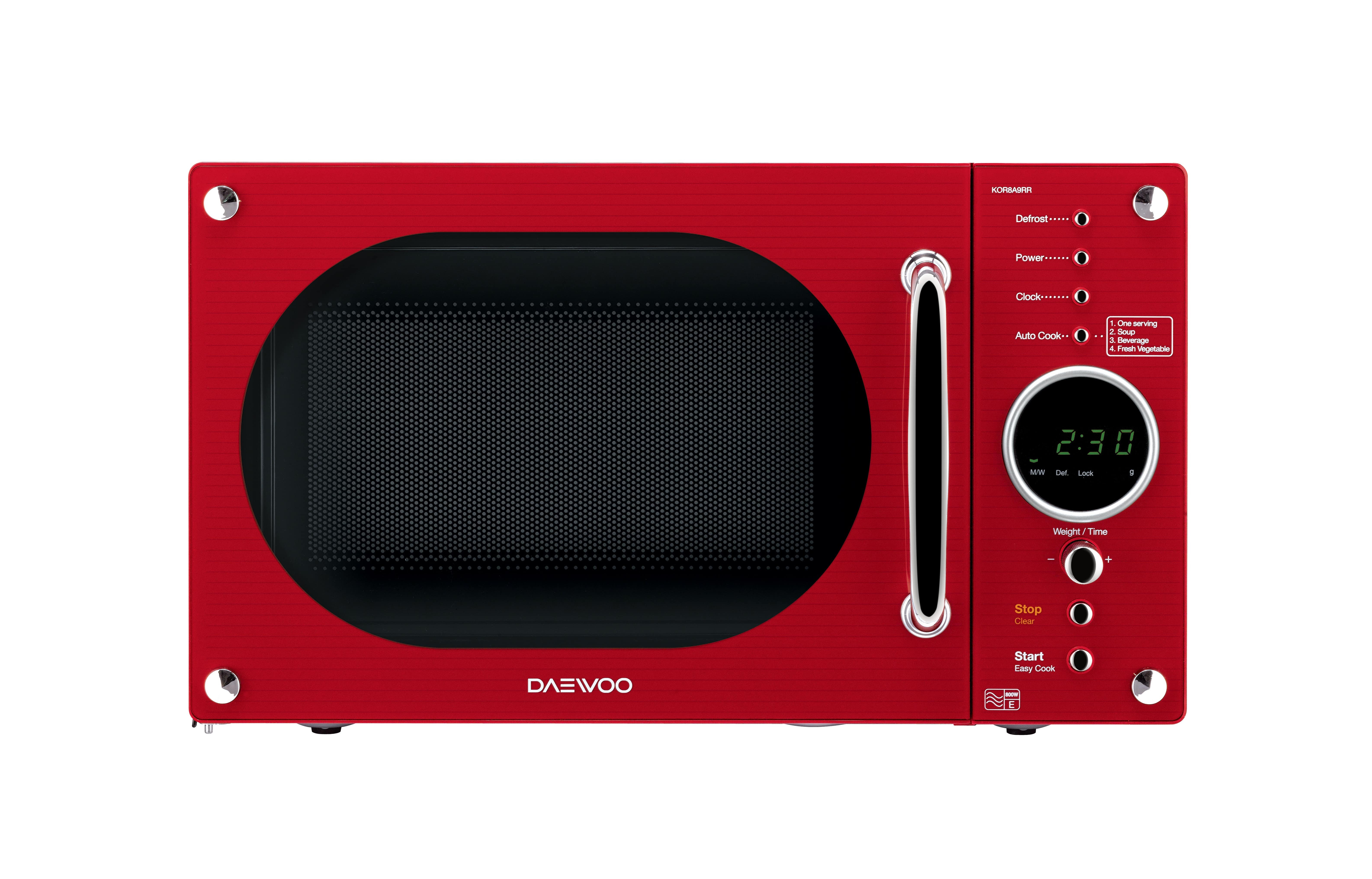 23L RETRO STYLE Touch control Microwave